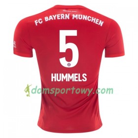 Koszulka Bayern Monachium Mats Hummels 5 Domowe Koszulki Piłkarskie 2019-2020 Krótki Rękaw